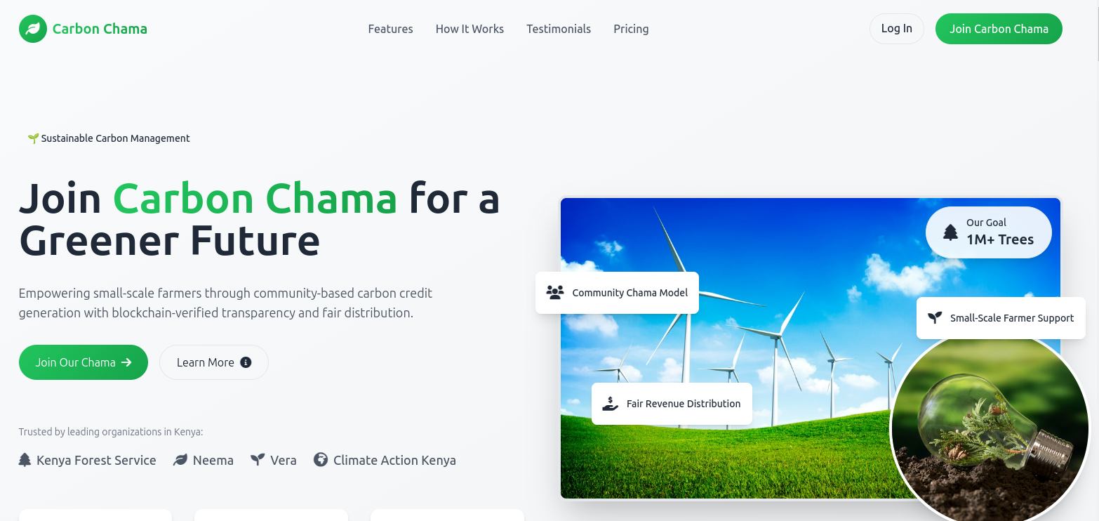 Carbon Chama Platform